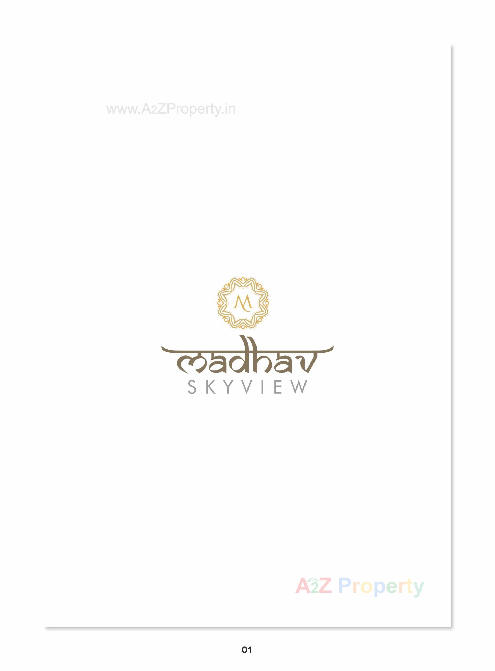  of real estate project Madhav Skyview located at Kudasan, Gandhinagar, Gujarat