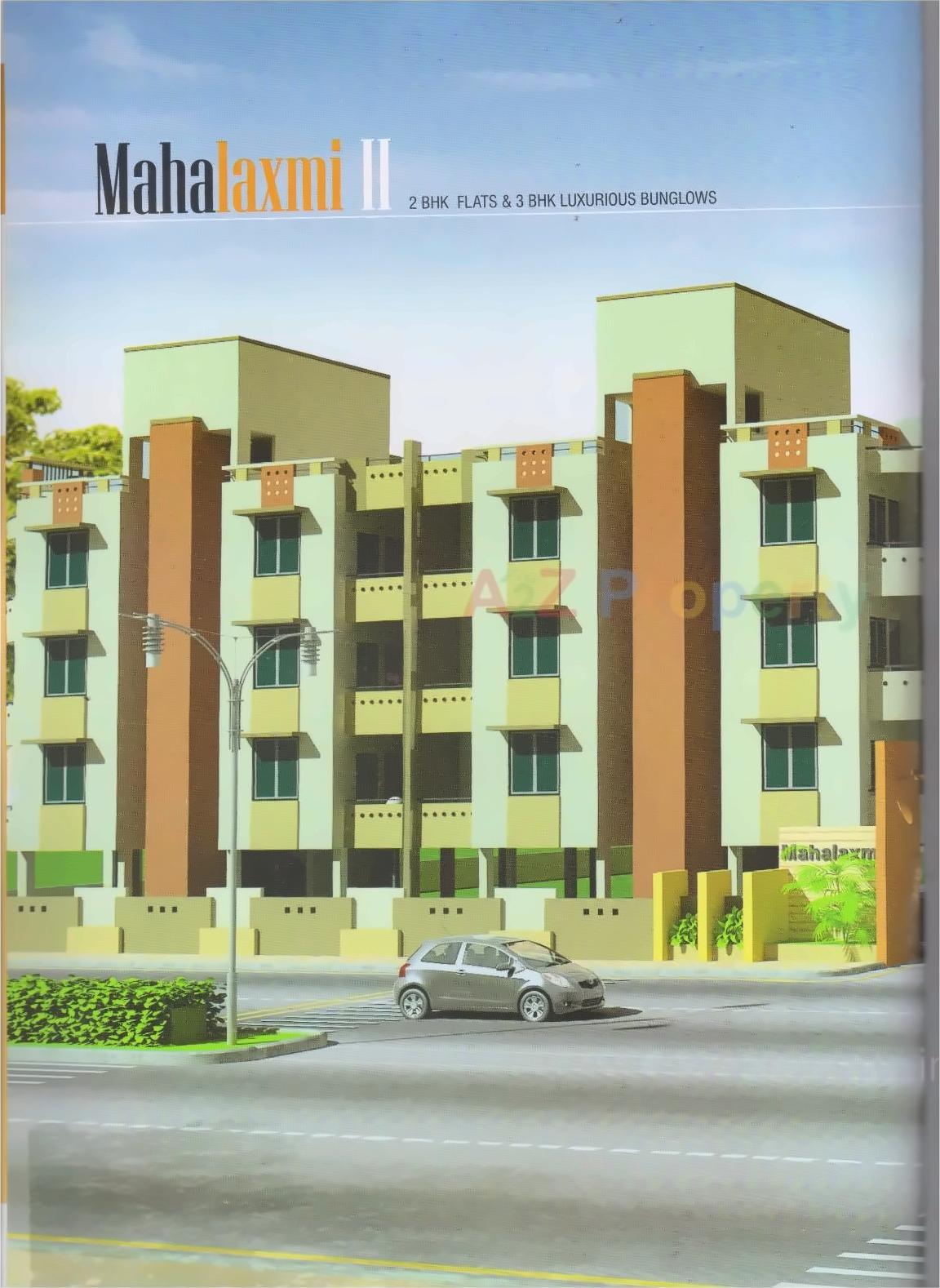 3D Elevation of real estate project Mahalaxmi located at Pethapur, Gandhinagar, Gujarat
