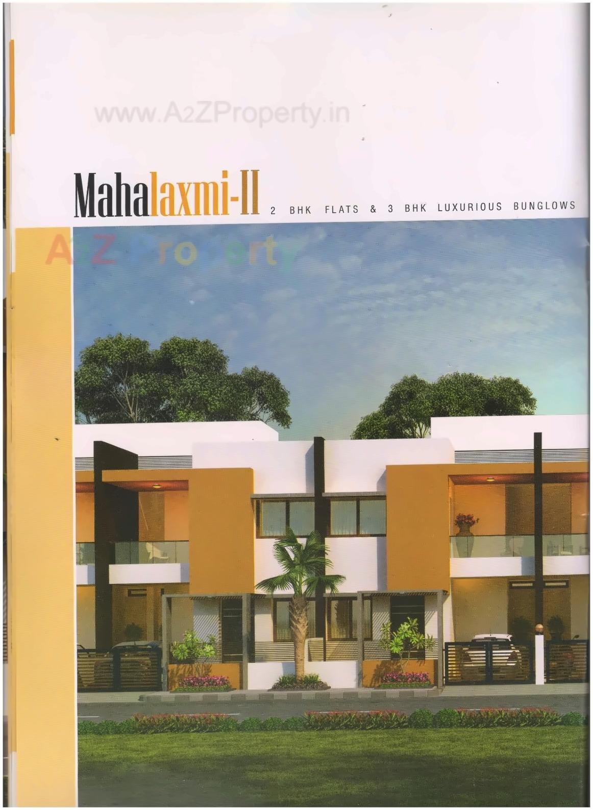3D Elevation of real estate project Mahalaxmi located at Pethapur, Gandhinagar, Gujarat