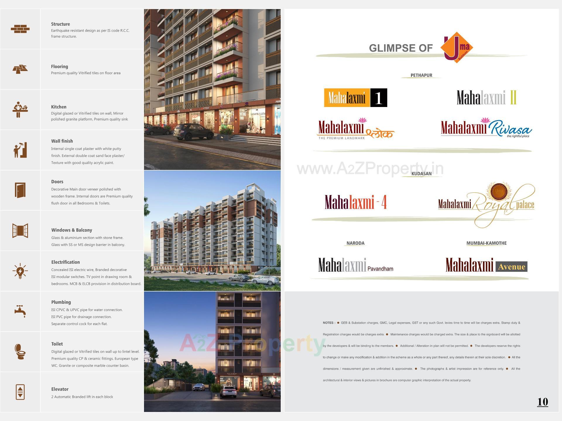  of real estate project Mahalaxmi Sanskrutam located at Pethapur, Gandhinagar, Gujarat