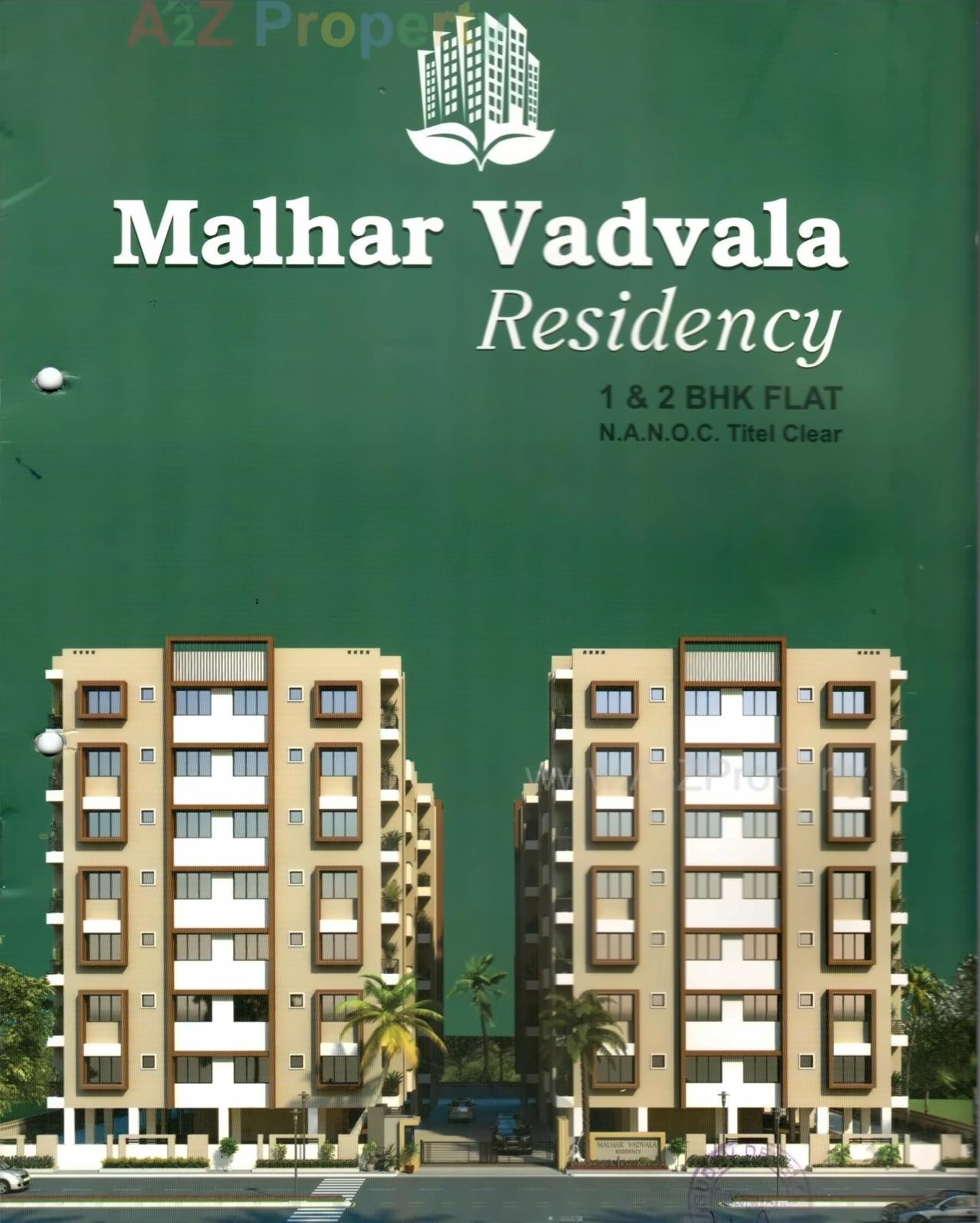 3D Elevation of real estate project Malhar Vadvala Residency located at Ranasan, Gandhinagar, Gujarat