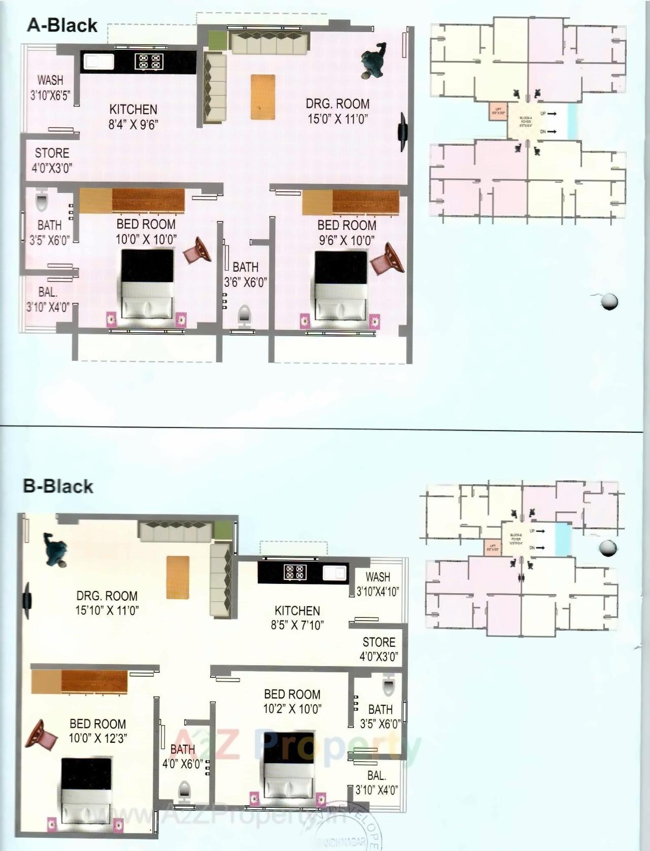 Layout of real estate project Malhar Vadvala Residency located at Ranasan, Gandhinagar, Gujarat
