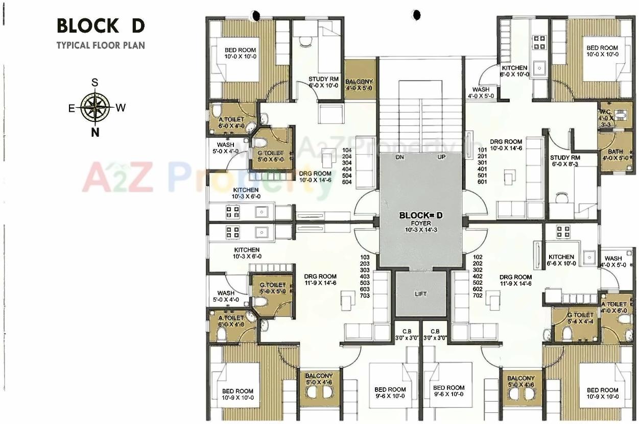 Layout of real estate project Mangalmurti Heights located at Zundal, Gandhinagar, Gujarat