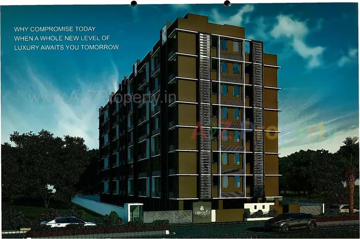 3D Elevation of real estate project Mangalmurti Heights located at Zundal, Gandhinagar, Gujarat