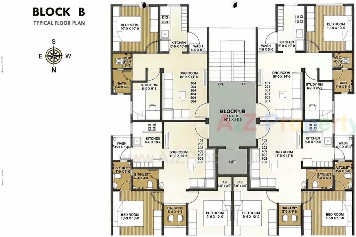 Layout of real estate project Mangalmurti Heights located at Zundal, Gandhinagar, Gujarat