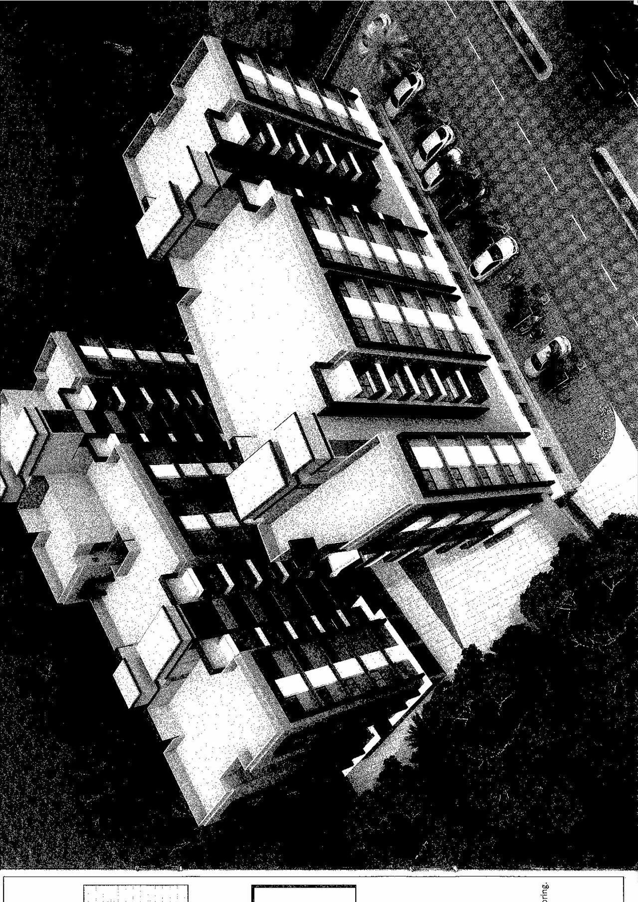 3D Elevation of real estate project Mansarovar Residency located at Chiloda, Gandhinagar, Gujarat