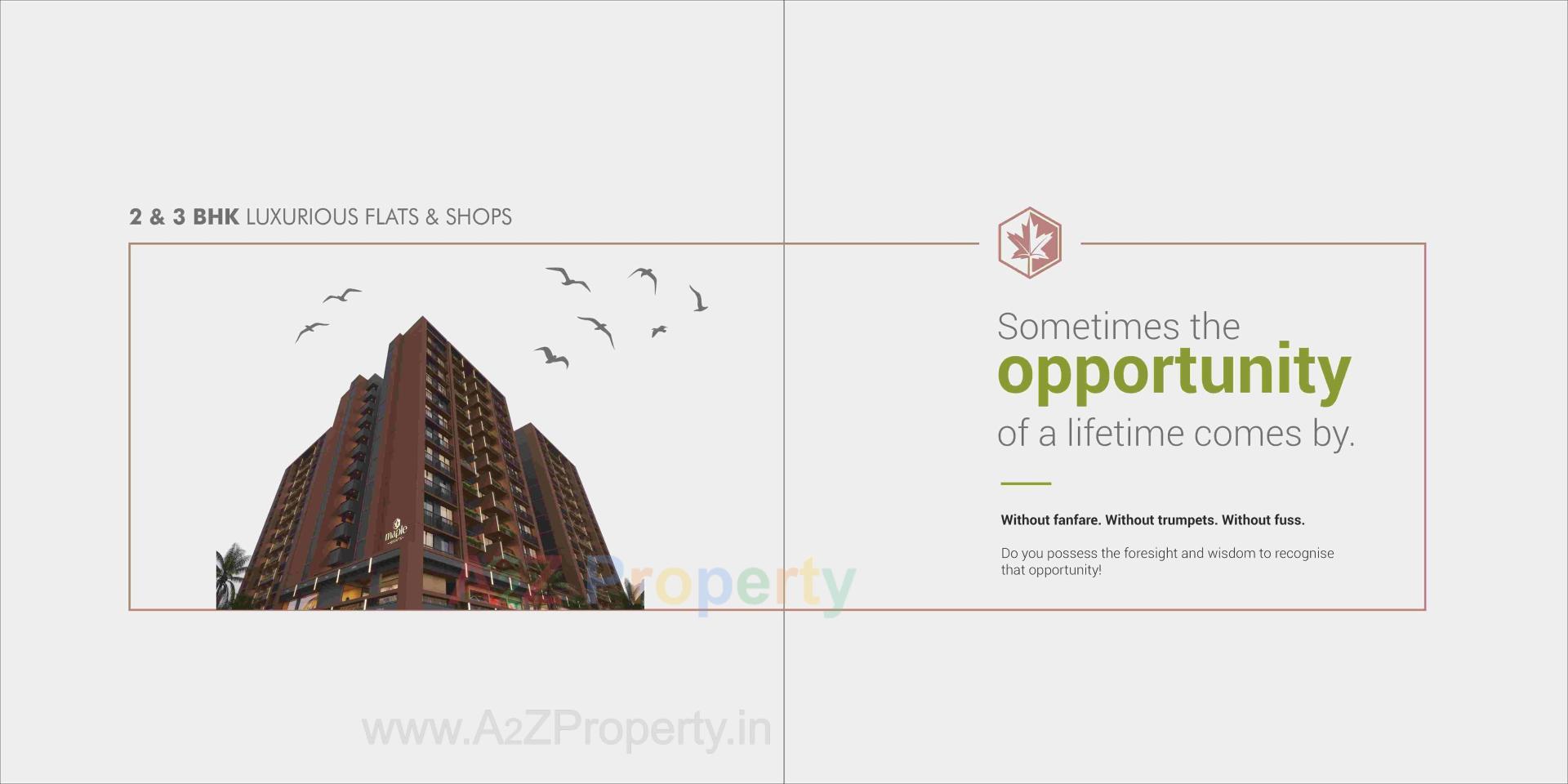  of real estate project Maple Heights located at Chiloda, Gandhinagar, Gujarat