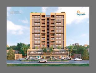 Elevation of real estate project Maple Skyview located at Chiloda-naroda, Gandhinagar, Gujarat