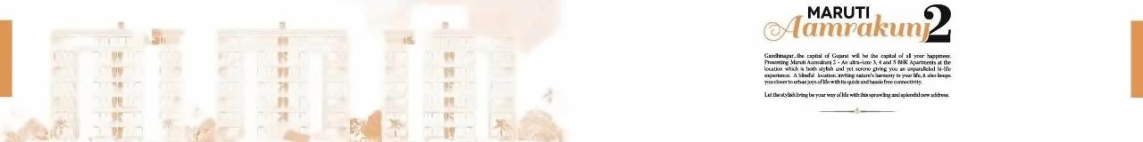  of real estate project Maruti Aamrakunj located at Uvarsad, Gandhinagar, Gujarat
