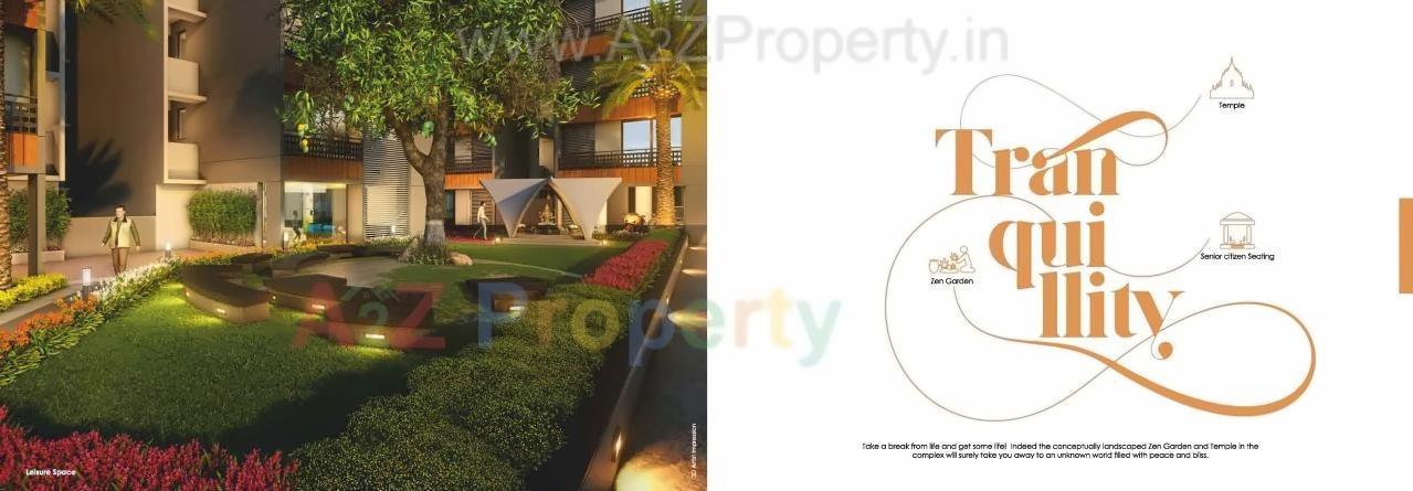 3D Elevation of real estate project Maruti Aamrakunj located at Uvarsad, Gandhinagar, Gujarat