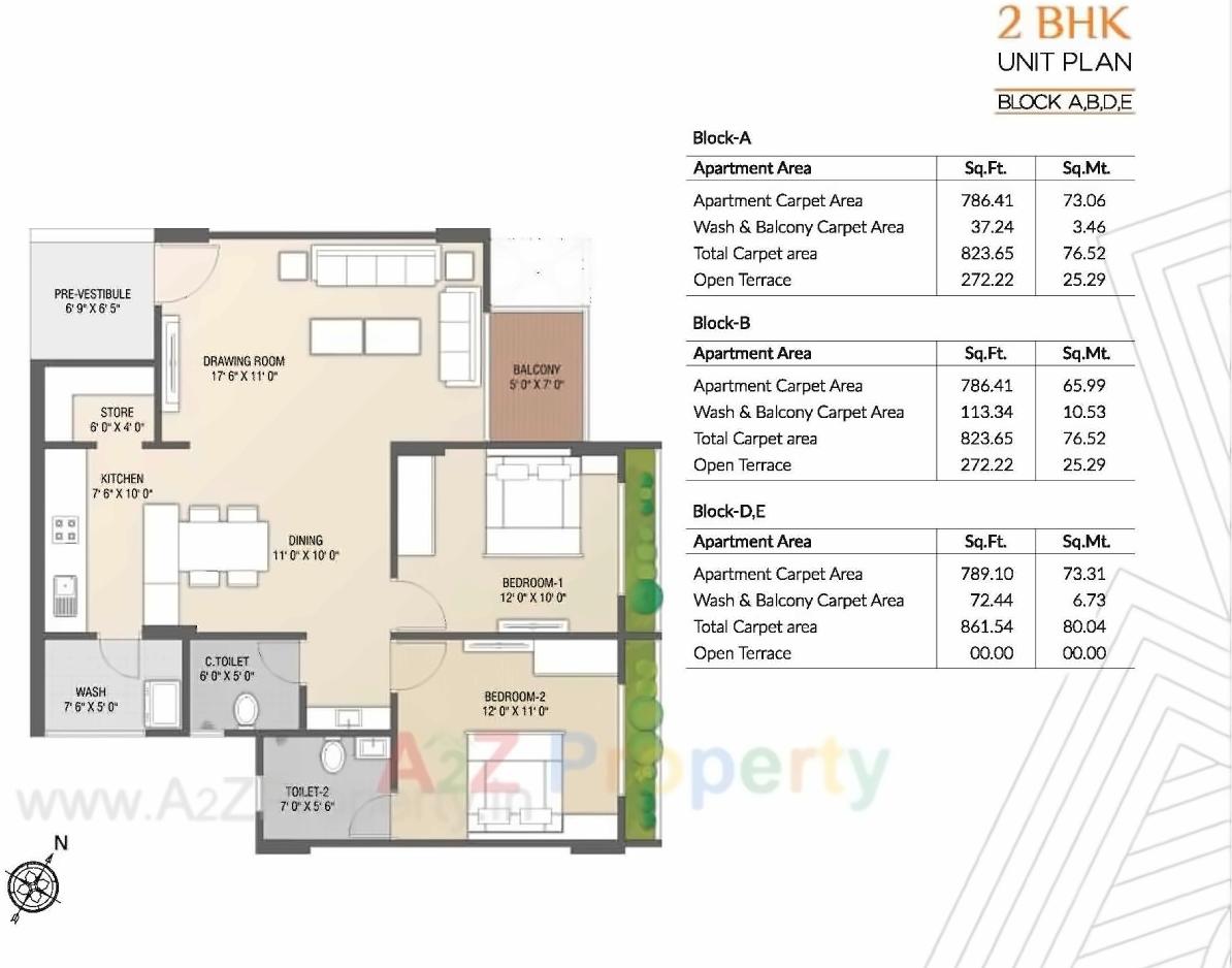 Layout of real estate project Maruti Amrakunj located at Vasna-hadmatiya, Gandhinagar, Gujarat