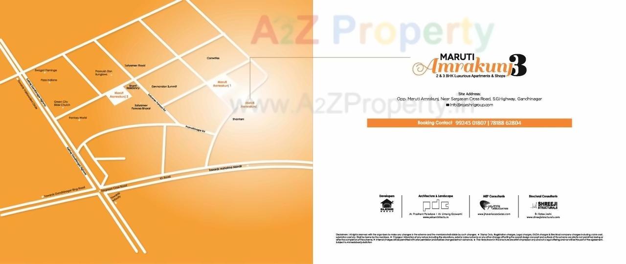  of real estate project Maruti Amrakunj located at Vasna-hadmatiya, Gandhinagar, Gujarat