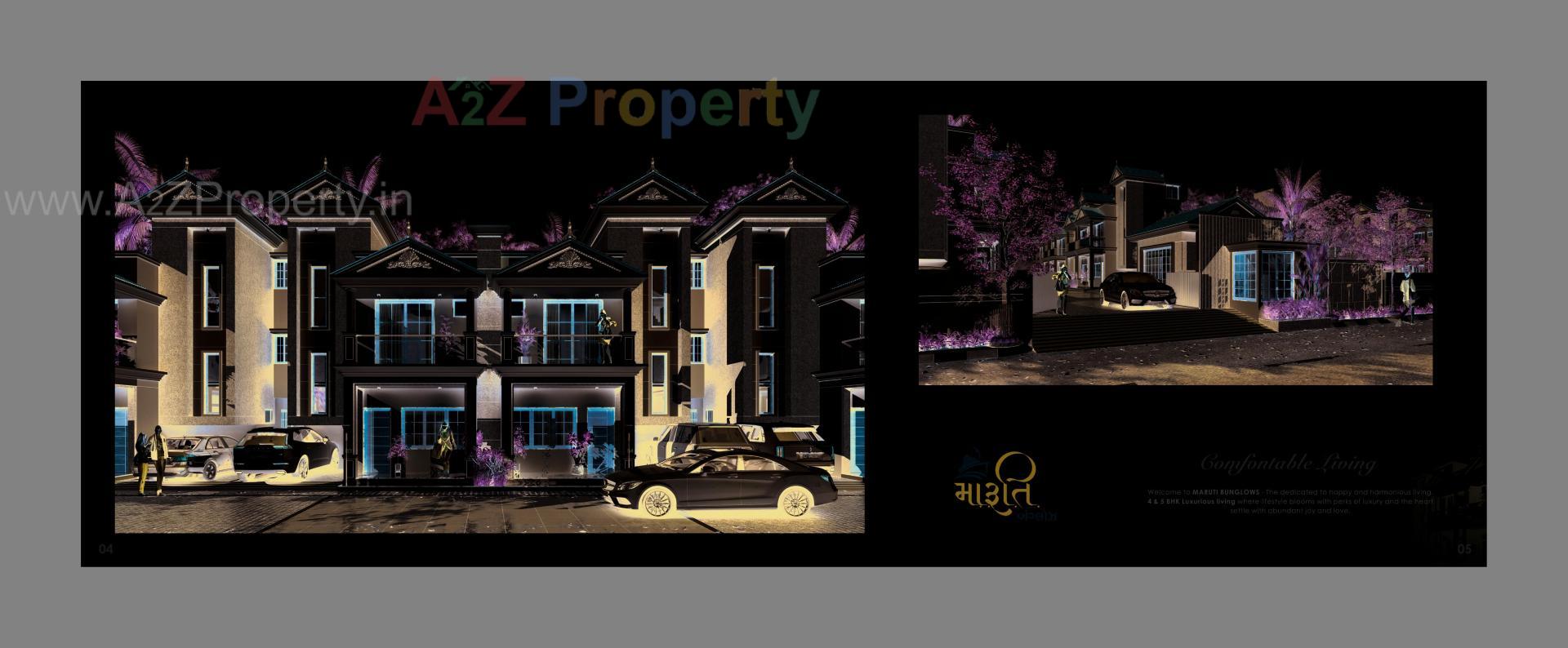 of real estate project Maruti Bunglows located at Ta, Gandhinagar, Gujarat