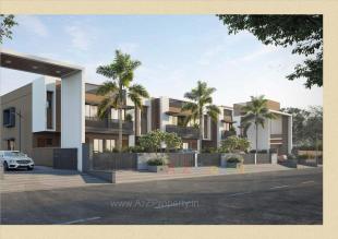 Elevation of real estate project Maruti Flora located at Dahegam, Gandhinagar, Gujarat