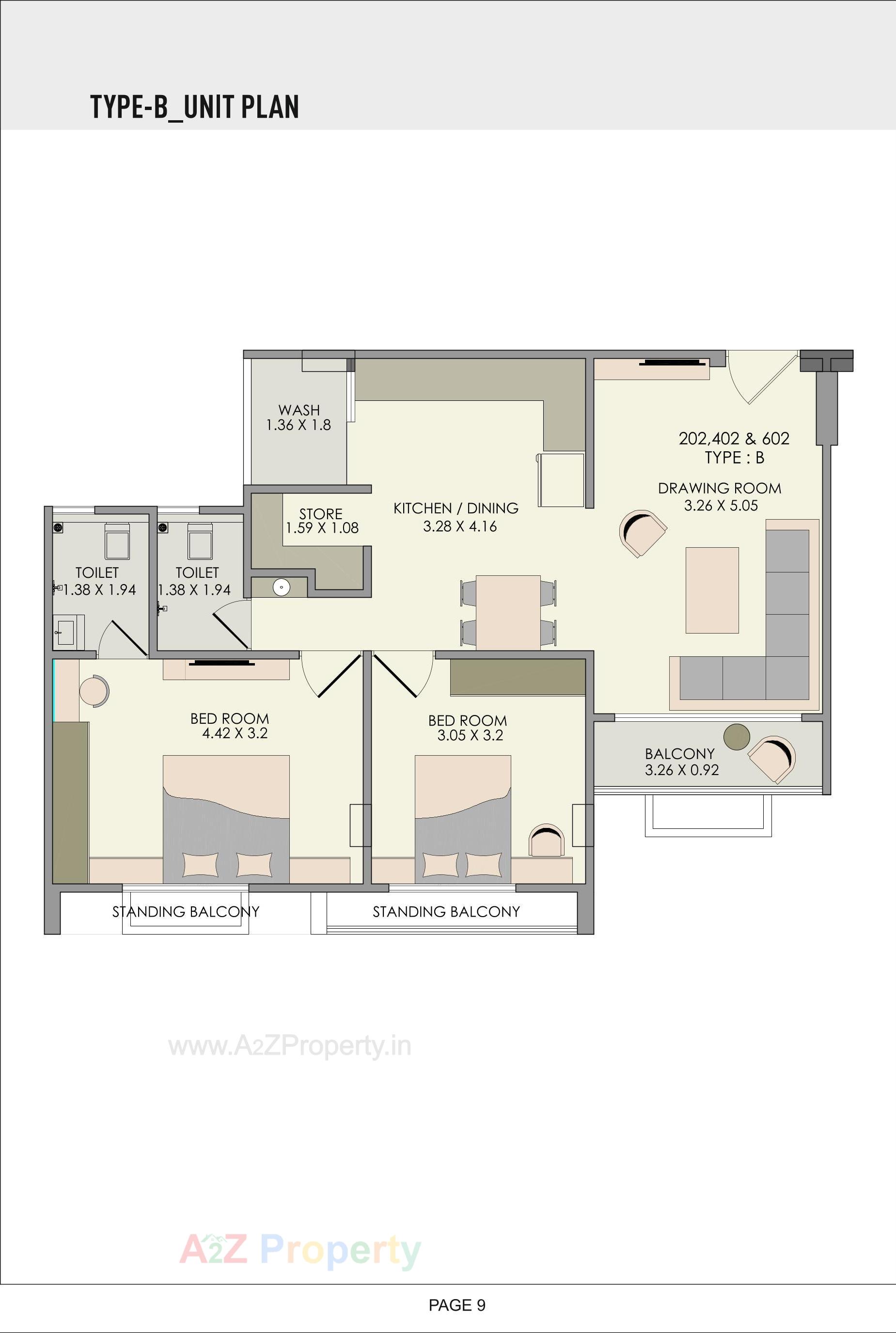 Layout of real estate project Maruti Icon located at Vavol, Gandhinagar, Gujarat