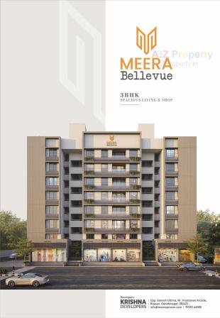 Elevation of real estate project Meera Bellevue located at Raysan, Gandhinagar, Gujarat