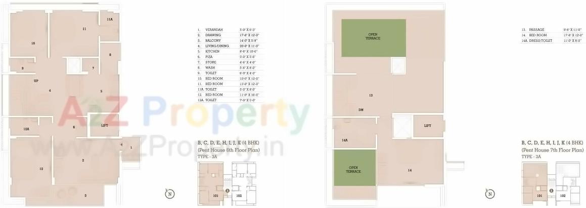 Layout of real estate project Megh Malhar located at Uvarsad, Gandhinagar, Gujarat
