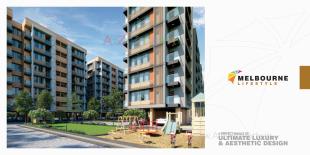 Elevation of real estate project Melbourne Lifestyle located at Gandhinagar, Gandhinagar, Gujarat
