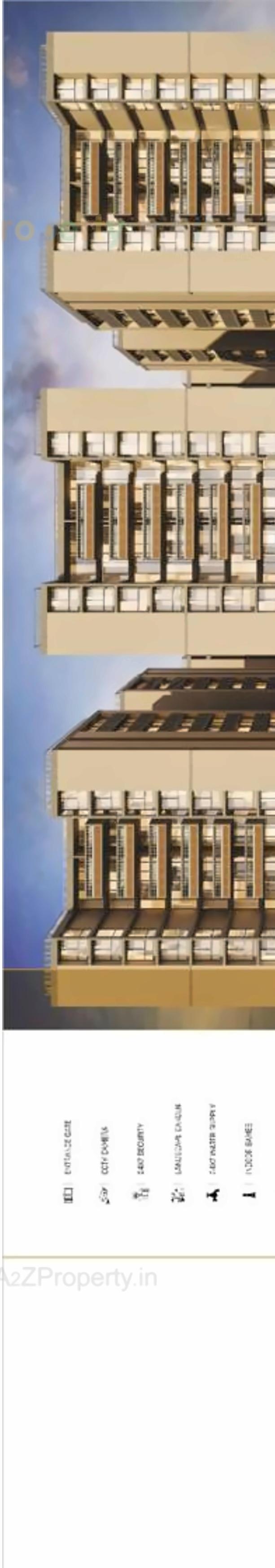 Layout of real estate project Mepal Parmeshwar located at Tragad, Gandhinagar, Gujarat