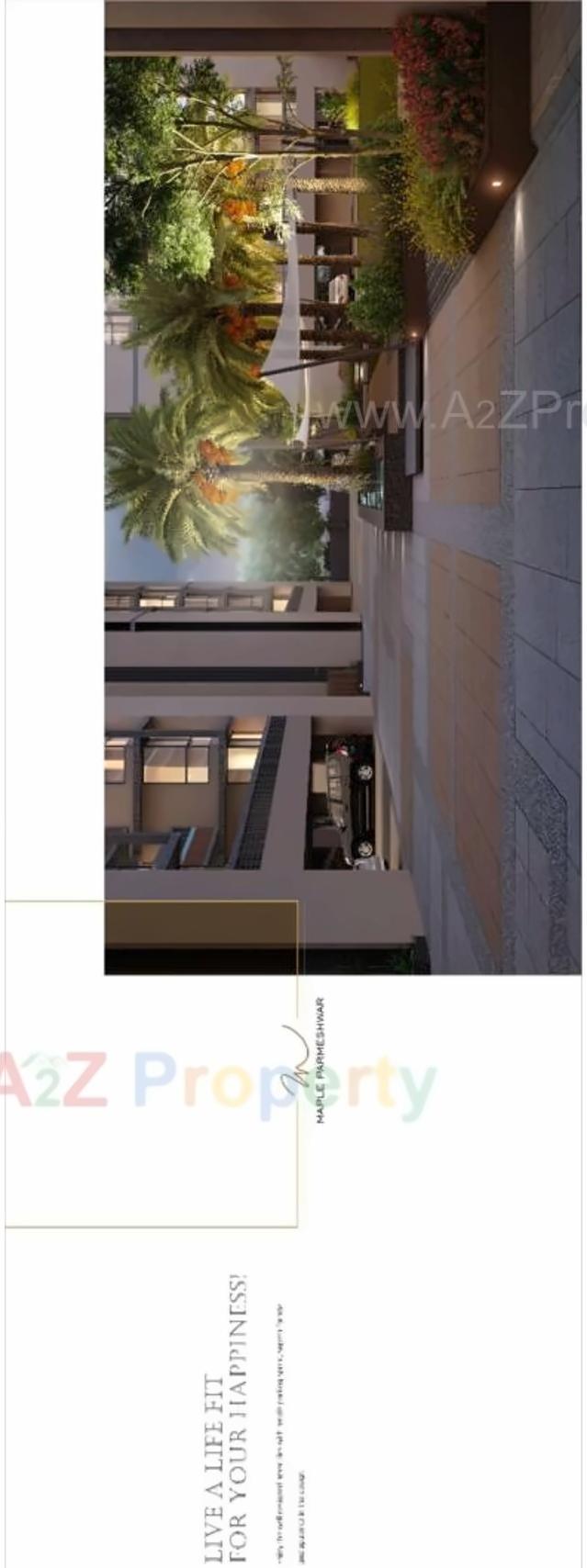 3D Elevation of real estate project Mepal Parmeshwar located at Tragad, Gandhinagar, Gujarat