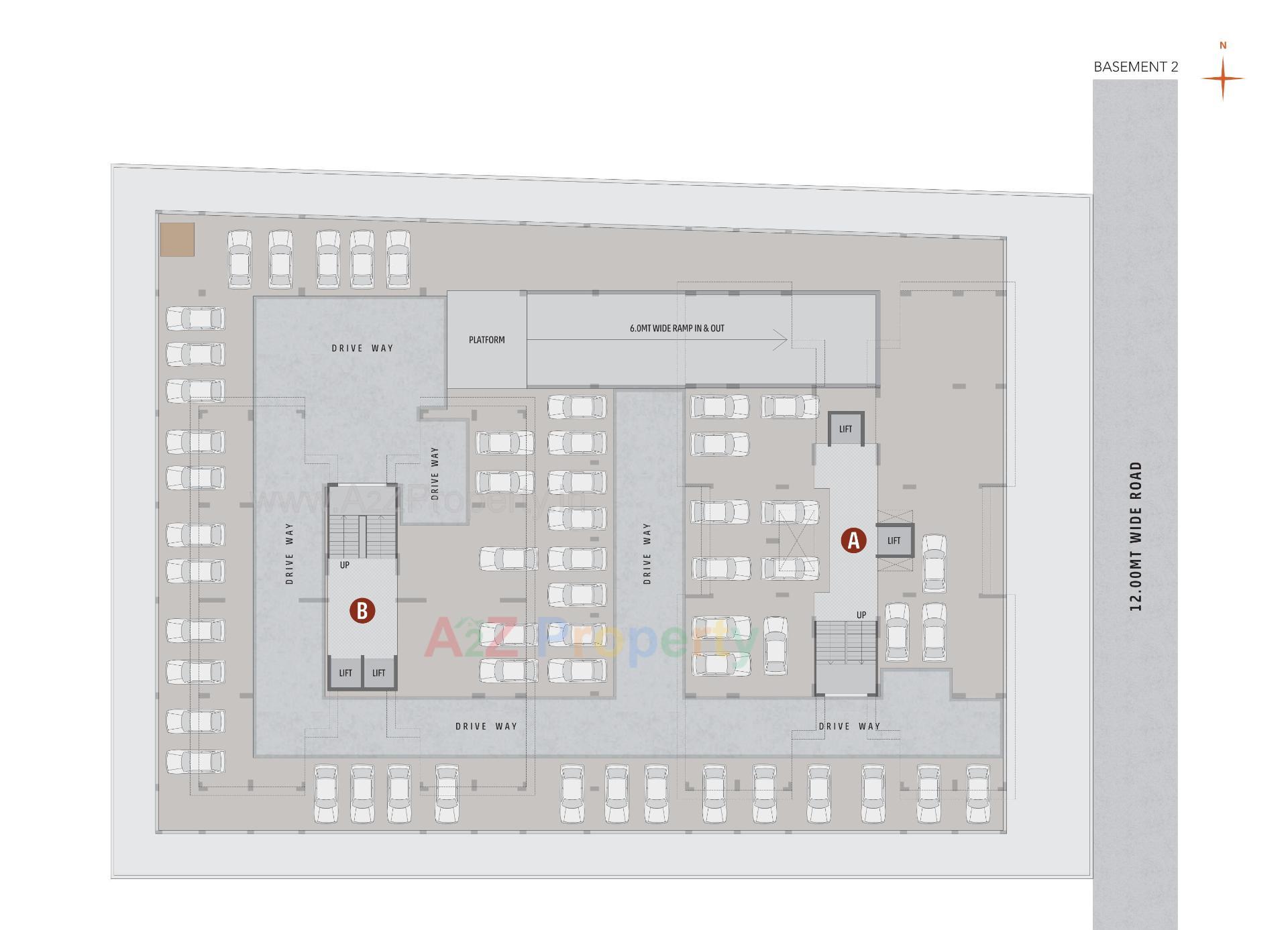 Layout of real estate project Mg Dreams located at Kalol, Gandhinagar, Gujarat