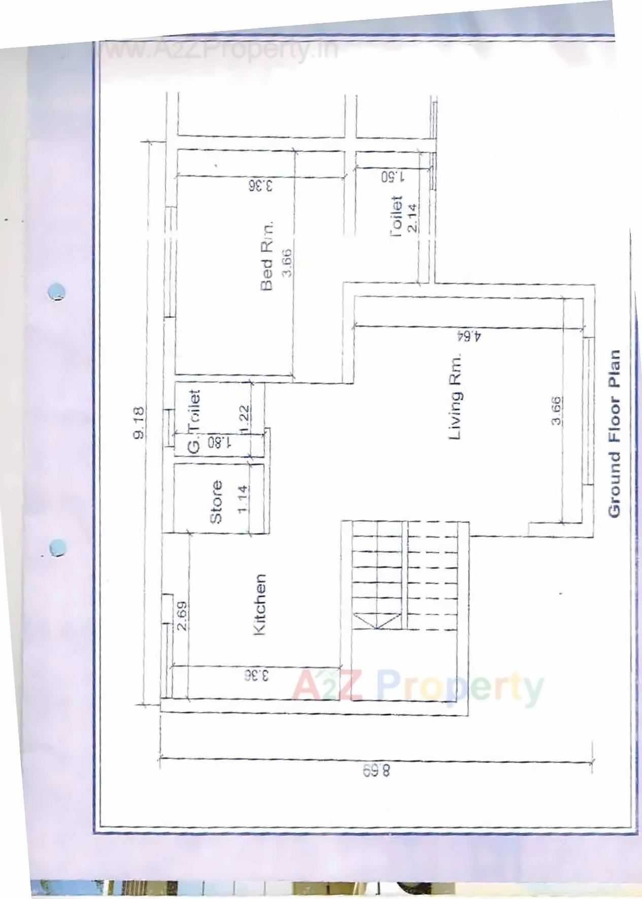 Layout of real estate project Namonarayan Parisar located at Dhanaj, Gandhinagar, Gujarat