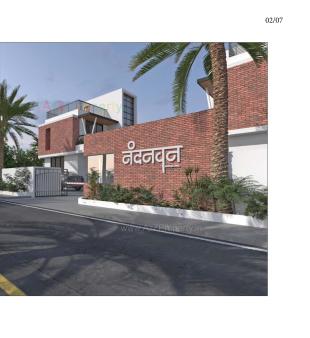 Elevation of real estate project Nandanvan located at Zundal, Gandhinagar, Gujarat