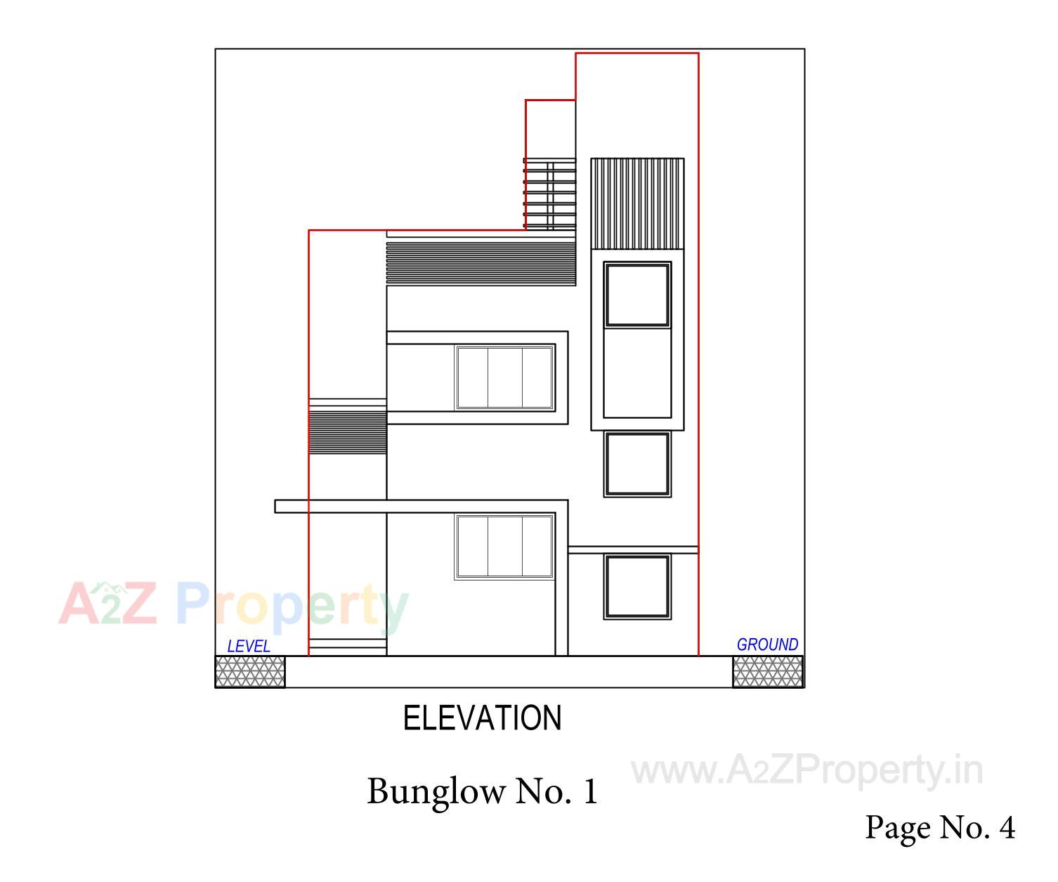 Layout of real estate project Neelkanth Villa located at Gandhinagar, Gandhinagar, Gujarat