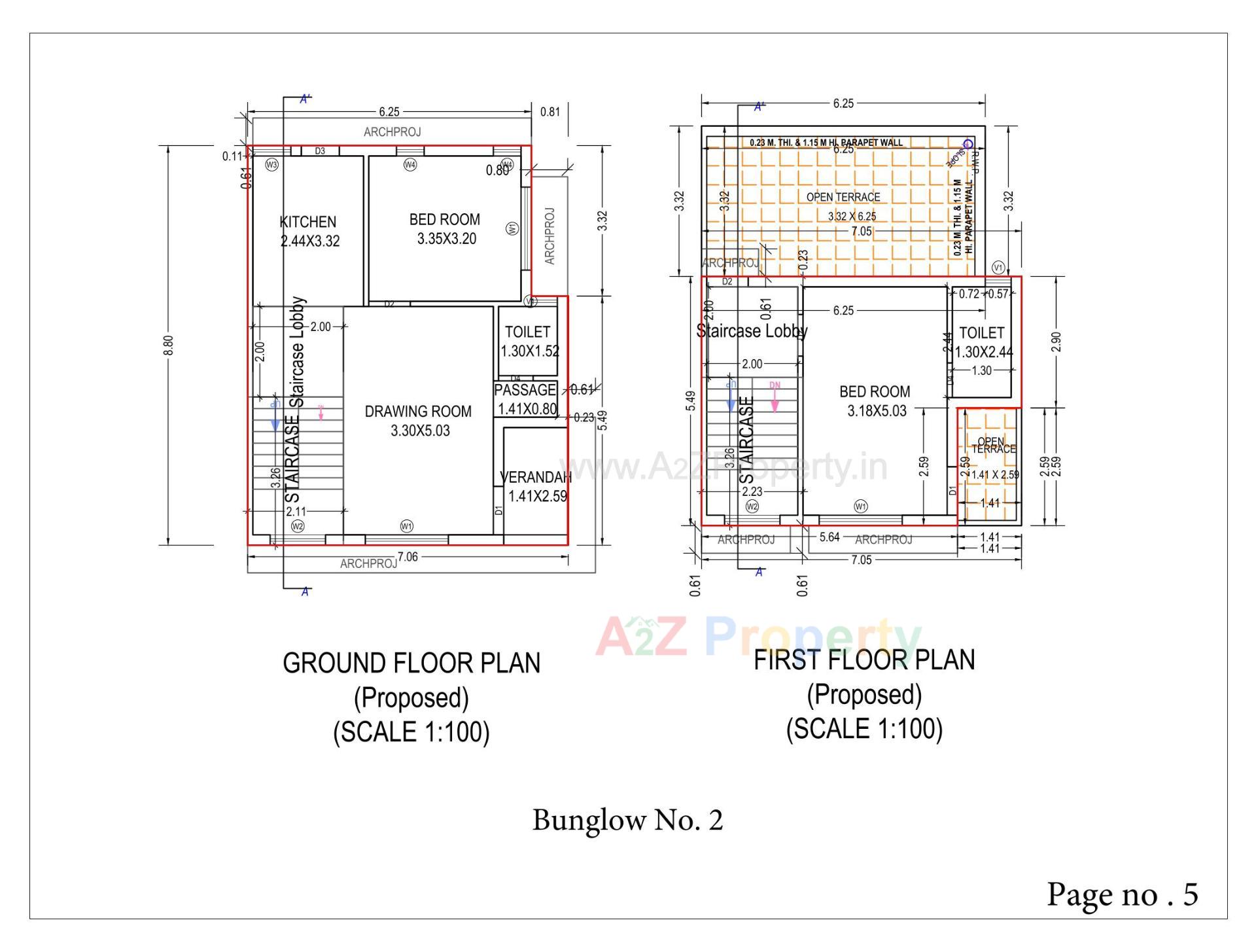 Layout of real estate project Neelkanth Villa located at Gandhinagar, Gandhinagar, Gujarat