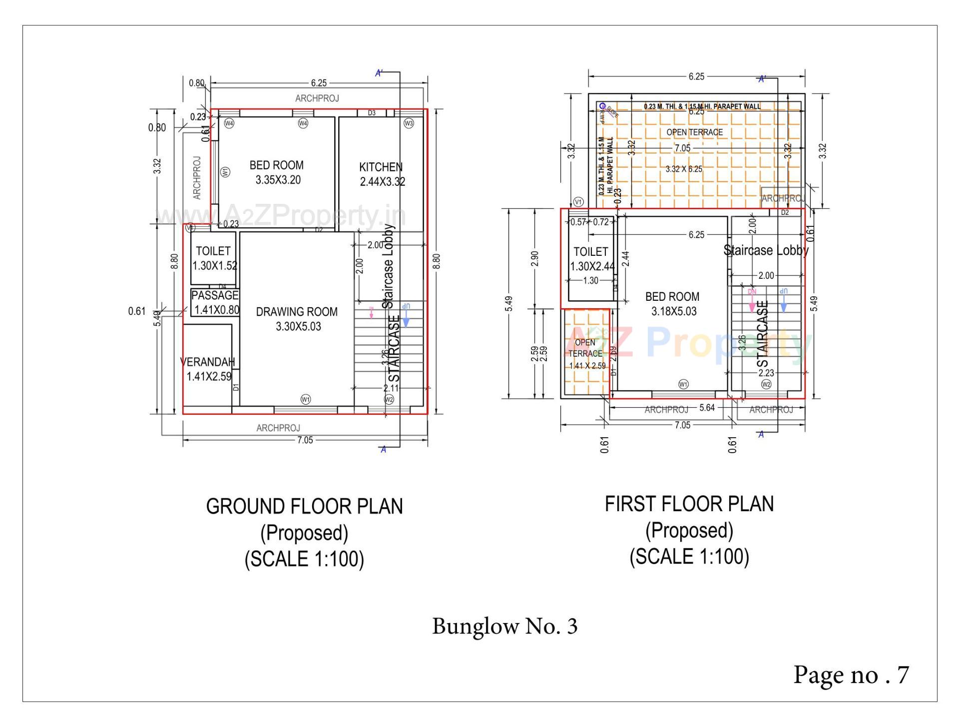 Layout of real estate project Neelkanth Villa located at Gandhinagar, Gandhinagar, Gujarat