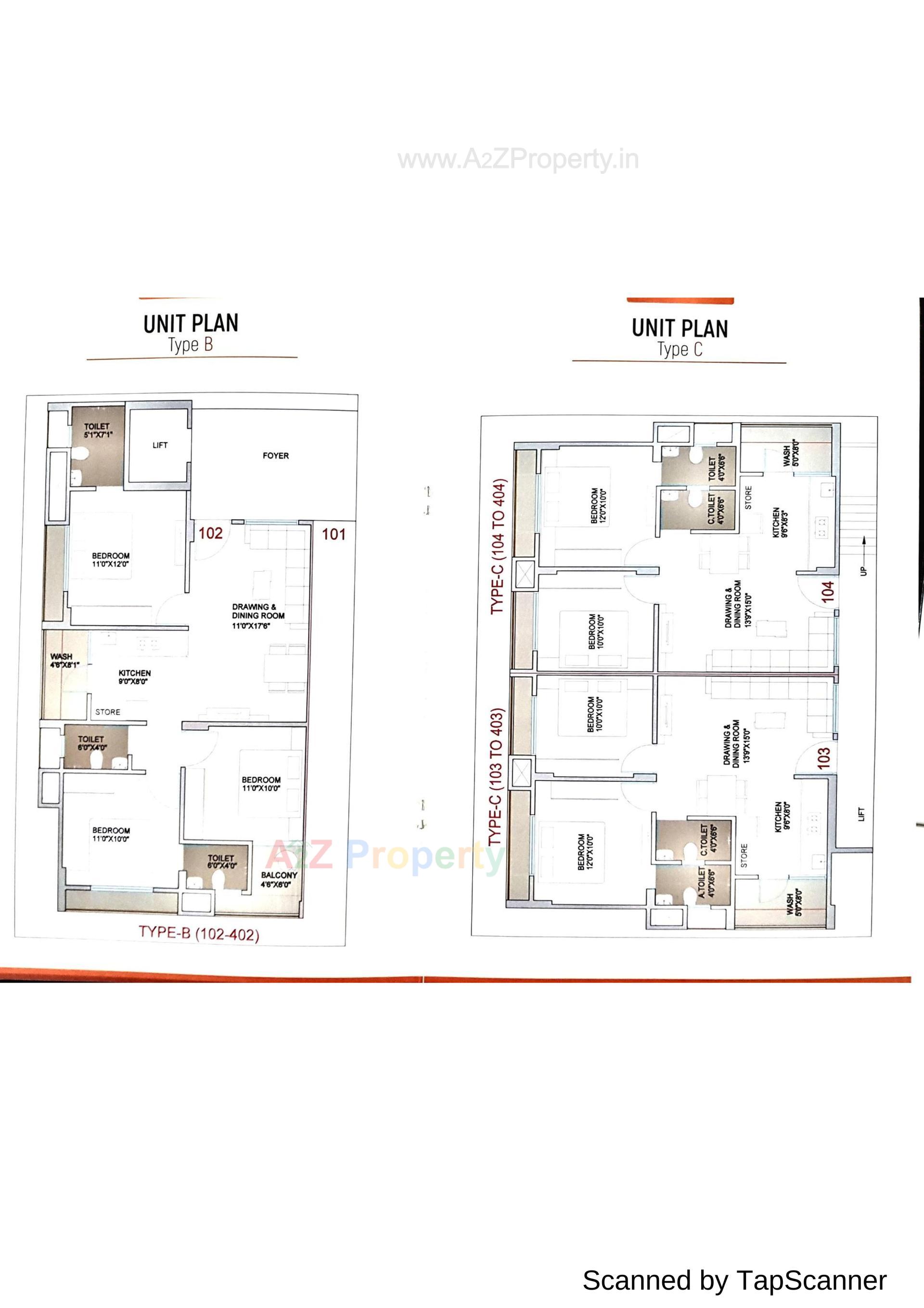 Layout of real estate project Neelkanth Villa located at Gandhinagar, Gandhinagar, Gujarat