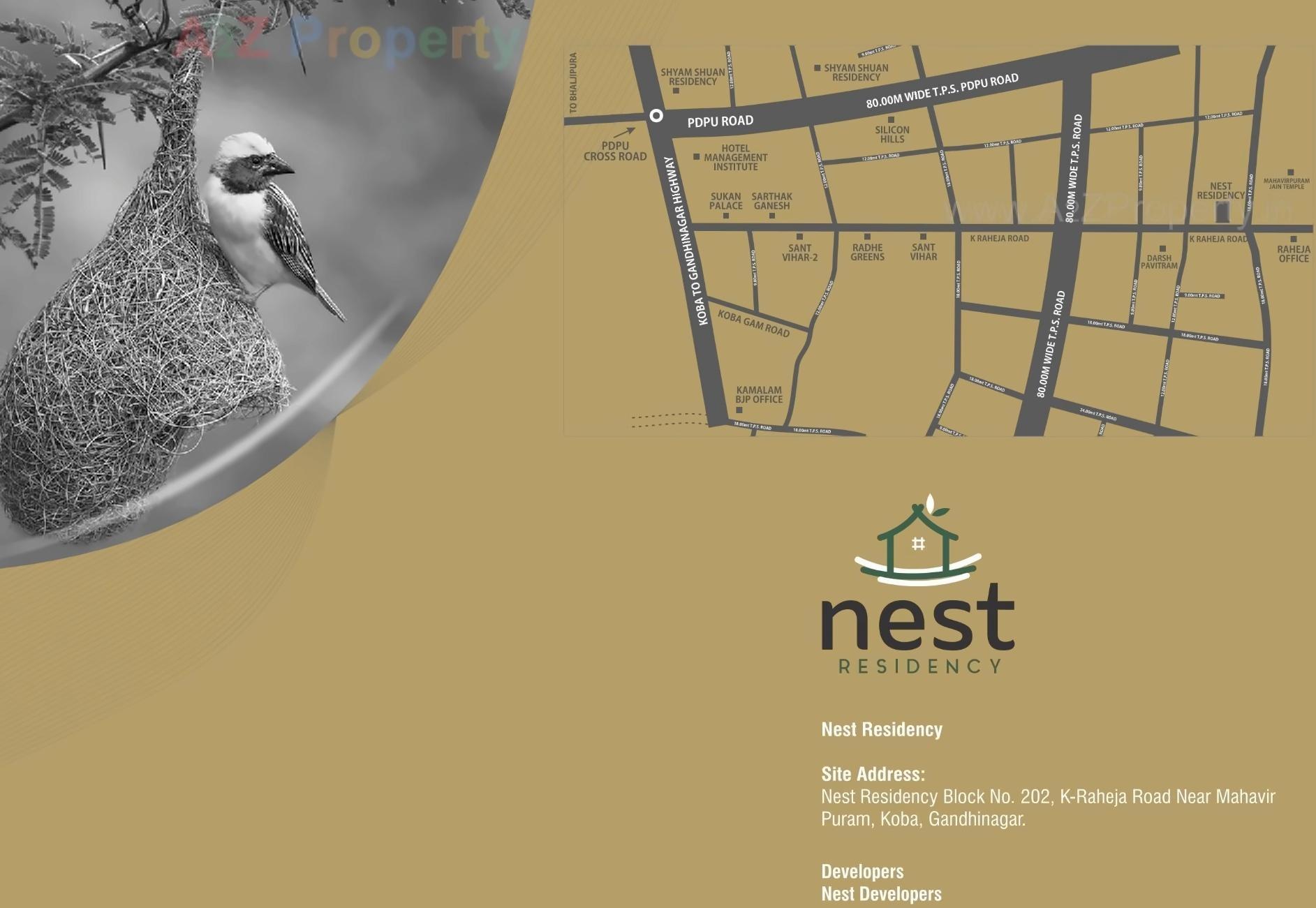  of real estate project Nest Residency located at Gandhinagar, Gandhinagar, Gujarat
