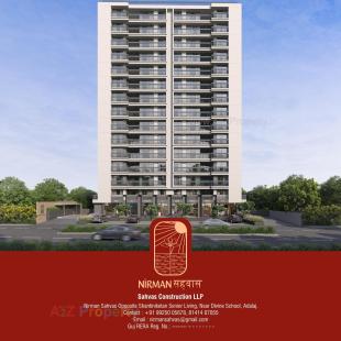 Elevation of real estate project Nirman Sahvas located at Adalaj, Gandhinagar, Gujarat
