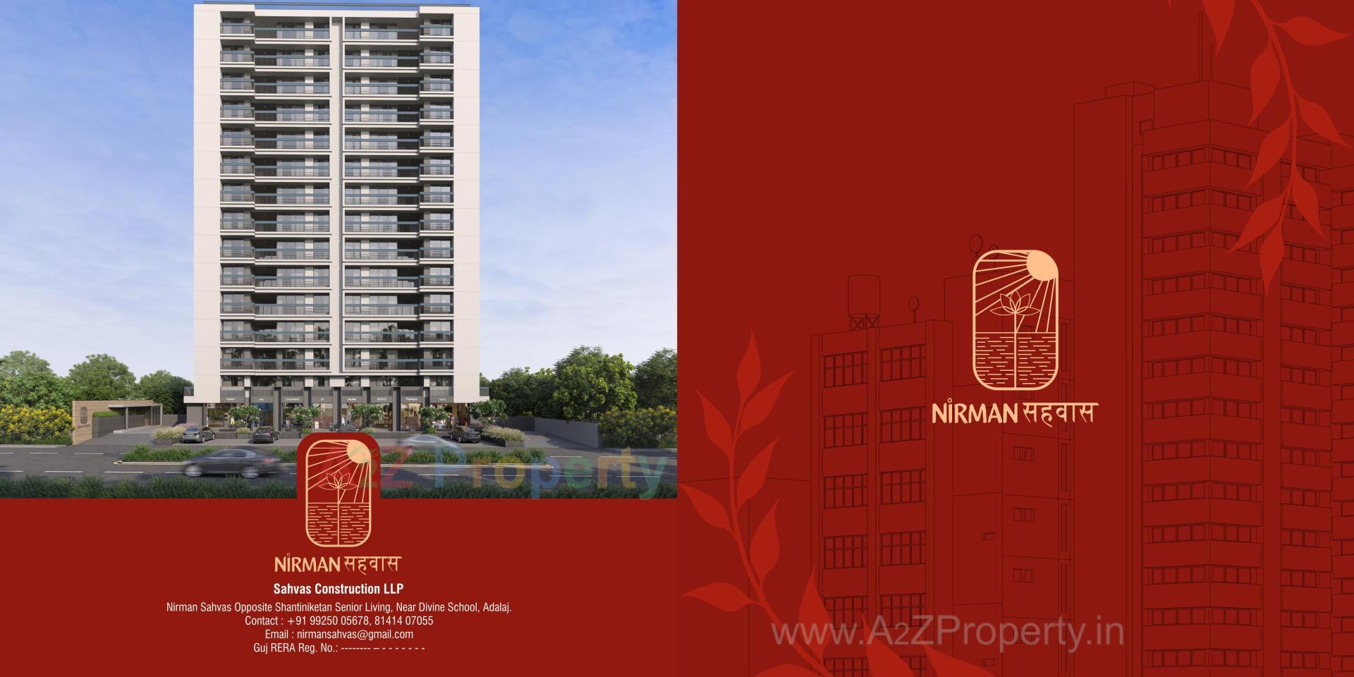  of real estate project Nirman Sahvas located at Adalaj, Gandhinagar, Gujarat