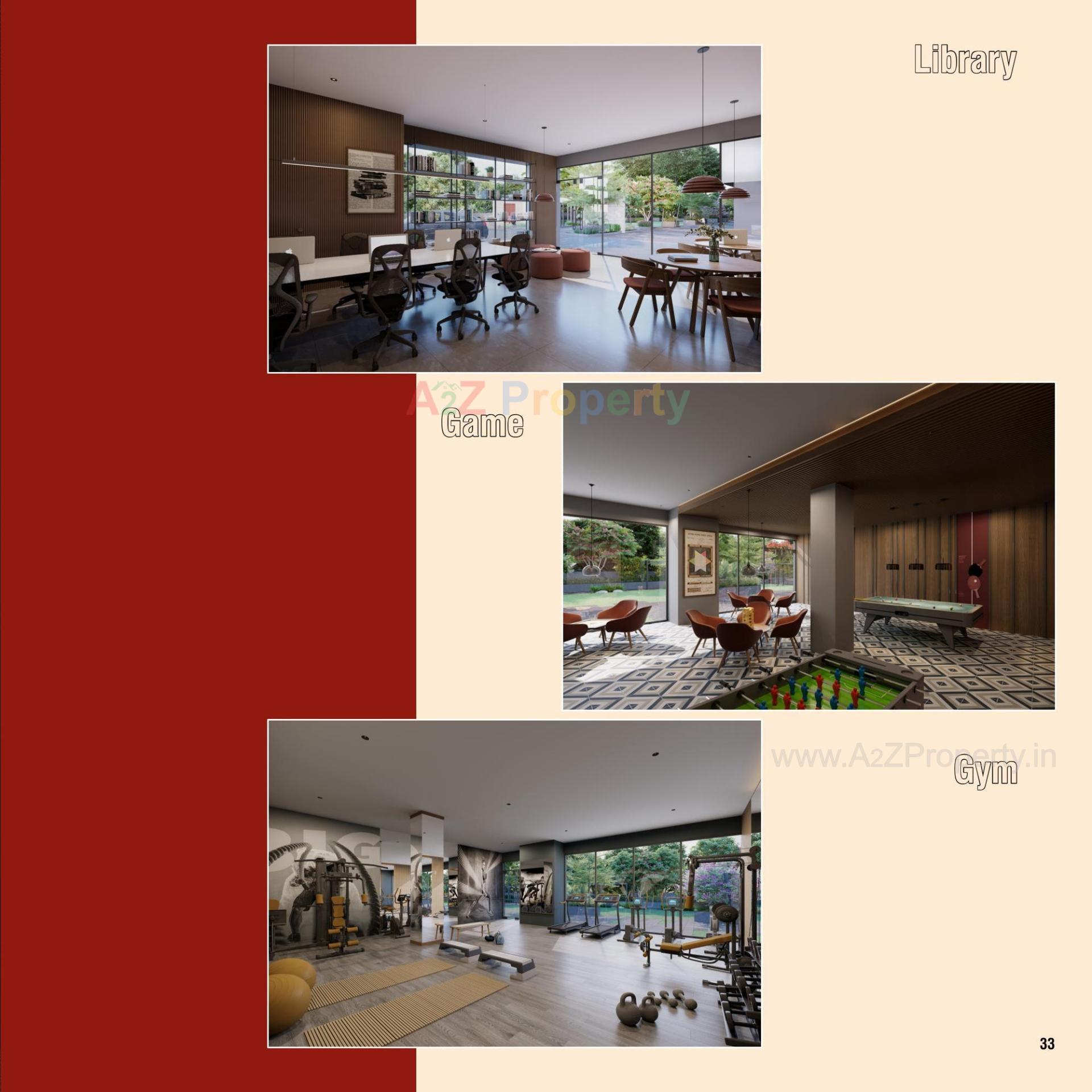 3D Elevation of real estate project Nirman Sahvas located at Adalaj, Gandhinagar, Gujarat