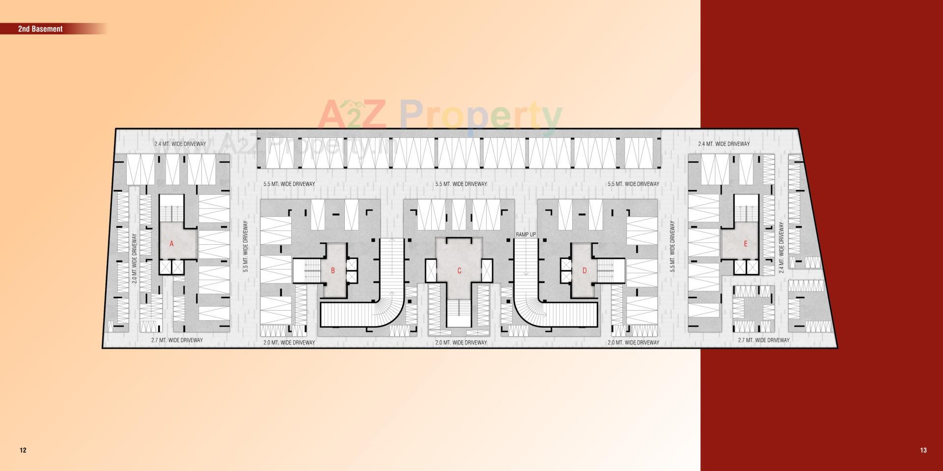 Layout of real estate project Nirman Sahvas located at Adalaj, Gandhinagar, Gujarat