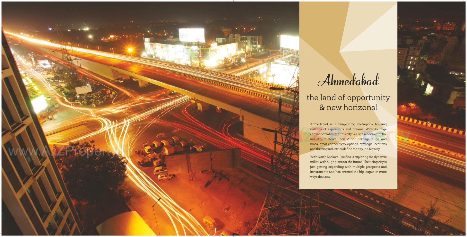 3D Elevation of real estate project North Enclave L Block located at Khoraj, Gandhinagar, Gujarat