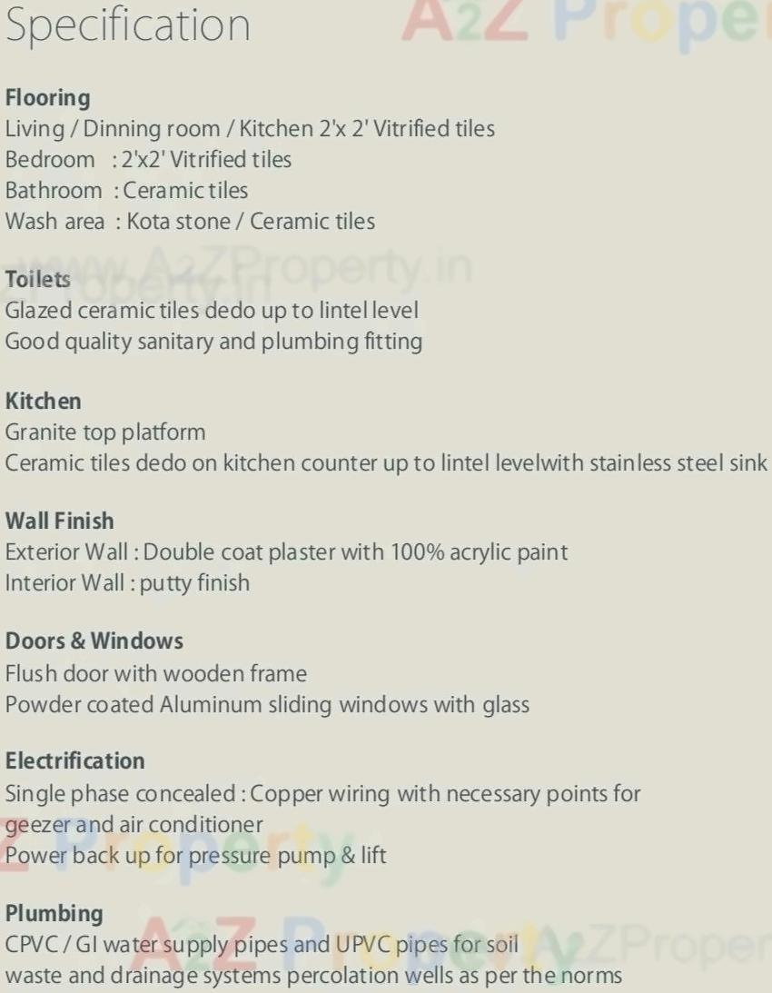 Project Specifications