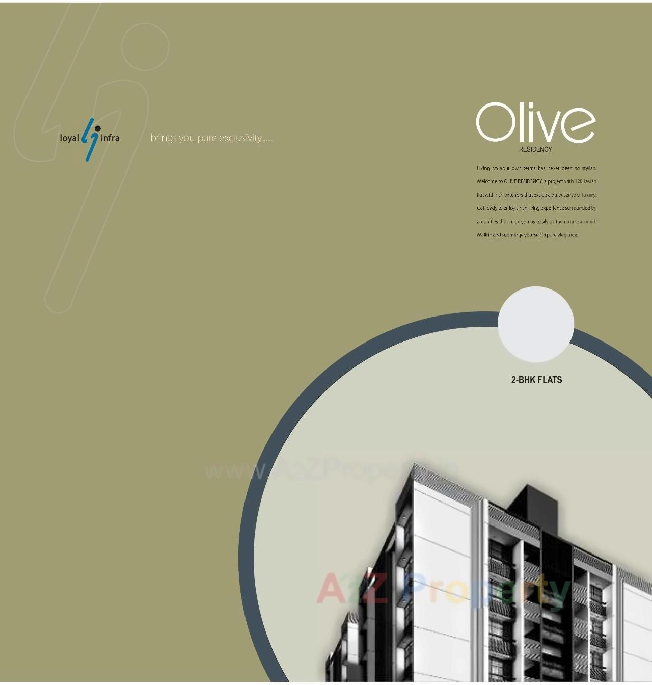  of real estate project Olive Residency located at Zundal, Gandhinagar, Gujarat