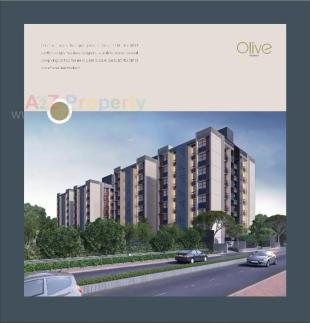 Elevation of real estate project Olive Residency located at Zundal, Gandhinagar, Gujarat