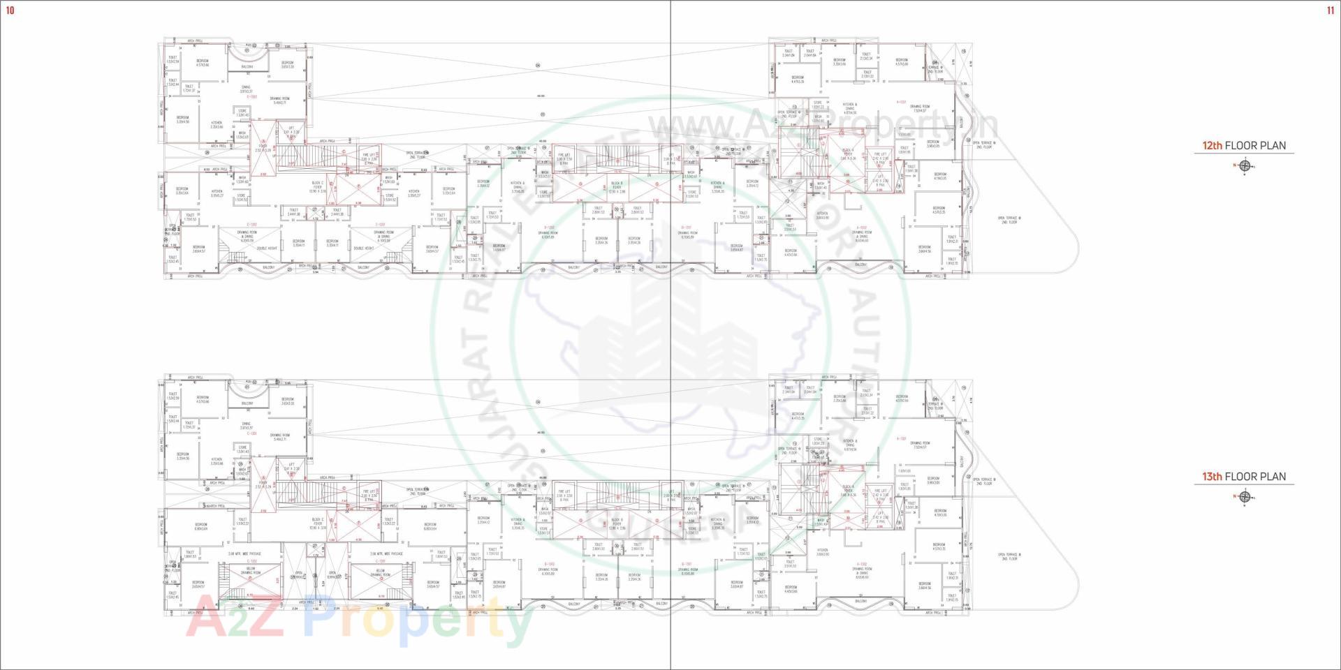  of real estate project Om Akant located at Vasna Hadmatya, Gandhinagar, Gujarat