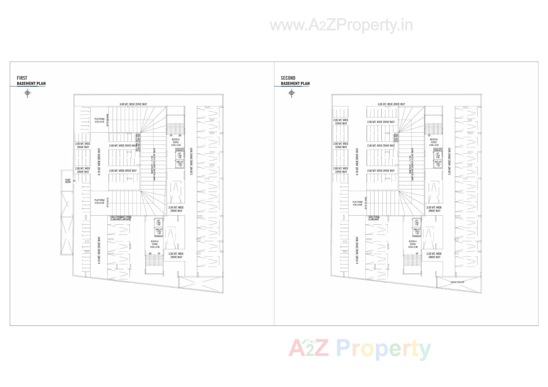 Layout of real estate project Om Elegance located at Pethapur, Gandhinagar, Gujarat
