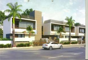 Elevation of real estate project Om Residency located at Vavol, Gandhinagar, Gujarat