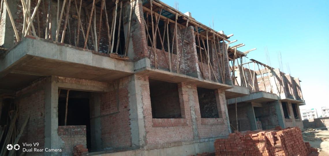 155994_const of real estate project Omkar Bunglows located at Raisan, Gandhinagar, Gujarat