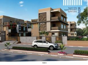 Elevation of real estate project Omkar Bunglows located at Raisan, Gandhinagar, Gujarat
