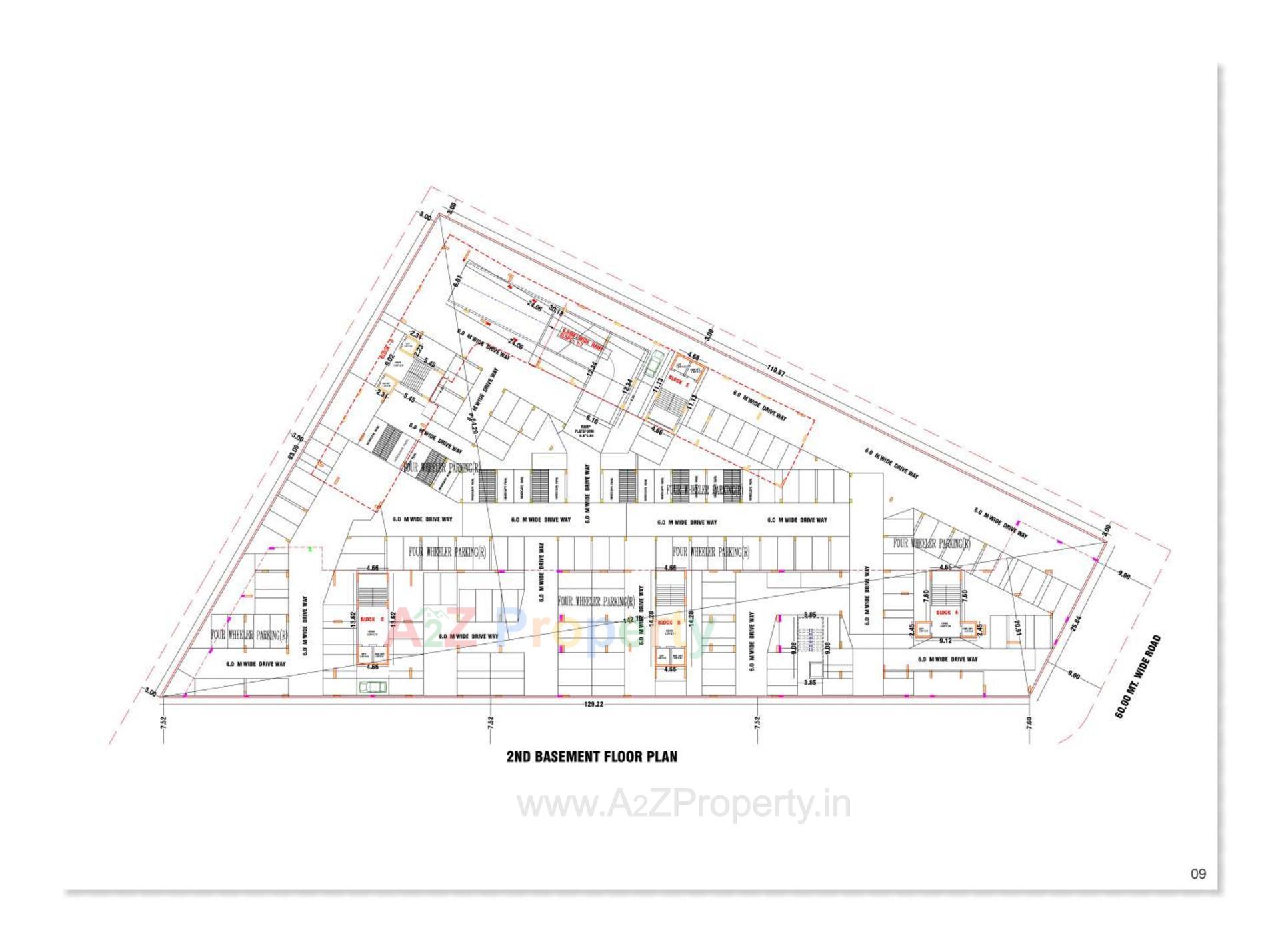Layout of real estate project Origin Park located at Vasna-hadmatiya, Gandhinagar, Gujarat