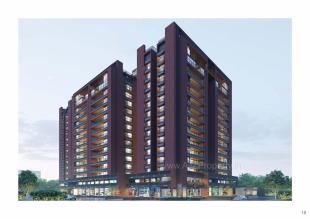 Elevation of real estate project Panache located at Khoraj, Gandhinagar, Gujarat