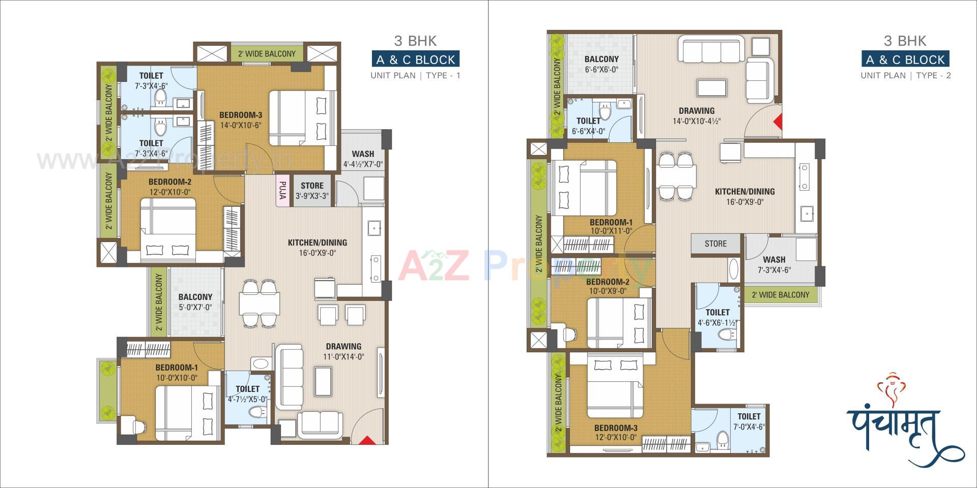 Layout of real estate project Panchamrut located at Pethapur, Gandhinagar, Gujarat