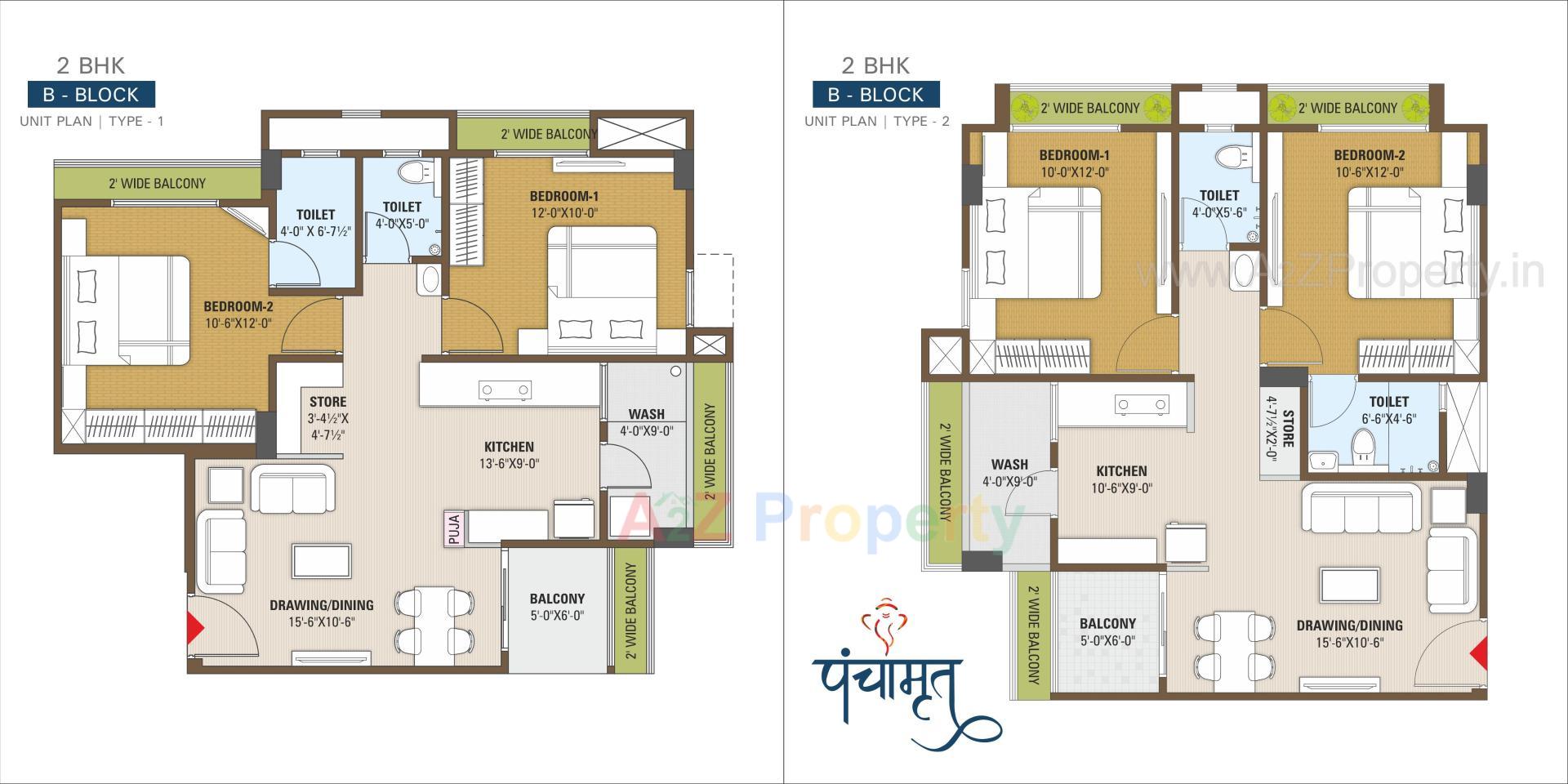 Layout of real estate project Panchamrut located at Pethapur, Gandhinagar, Gujarat