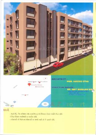 Elevation of real estate project Paradise Homes located at Pethapur, Gandhinagar, Gujarat